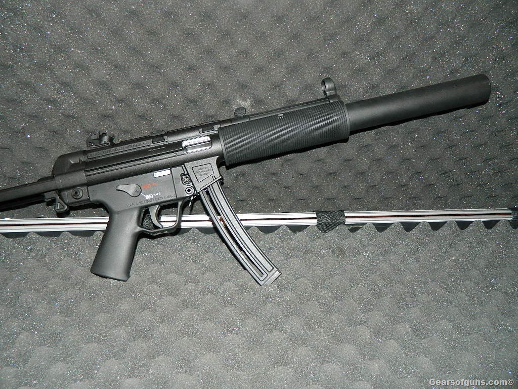 Walther H&K MP5 SD .22lr Review.
