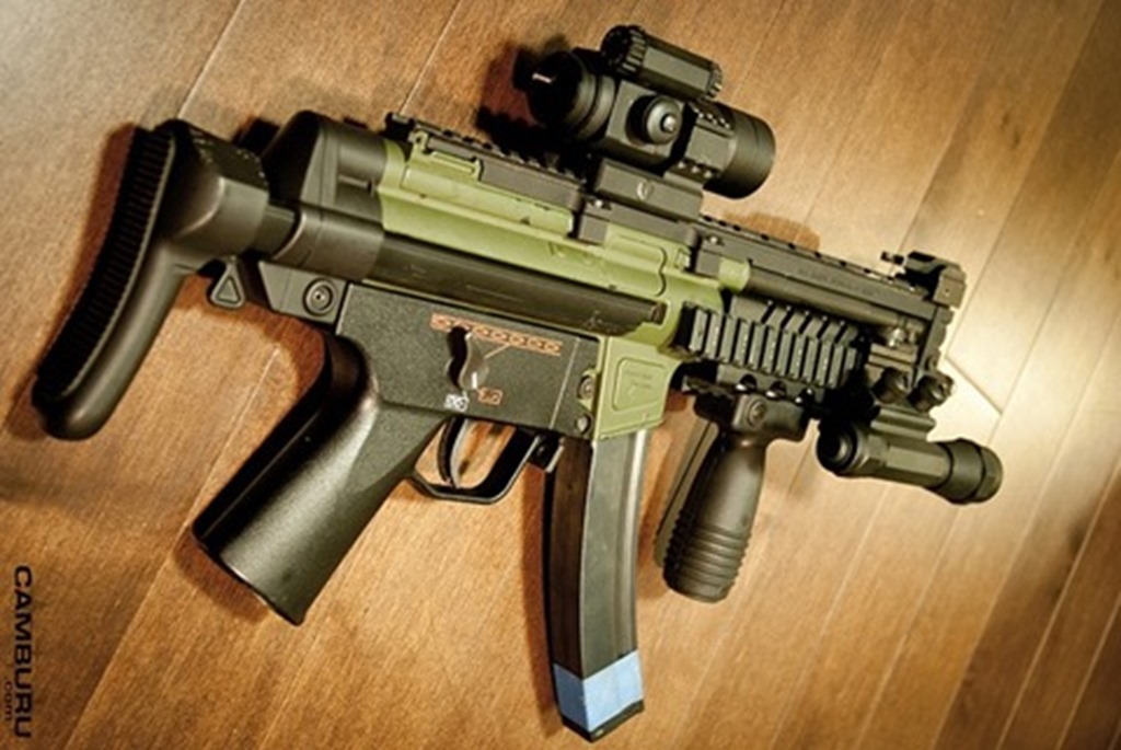 Hk Gun Mp5 10 Images - Walther H K Mp5 Sd 22lr Review Gears O...